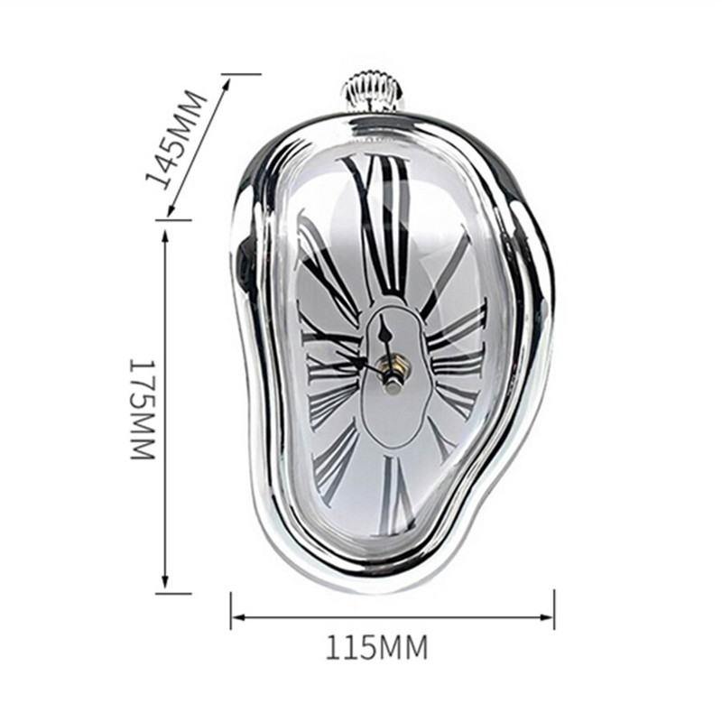 Falióra Modern dizájn Olvadó torz faliórák Dekoráció Ajándék Otthoni Kert Szürrealista Salvador Dali stílusú falióra