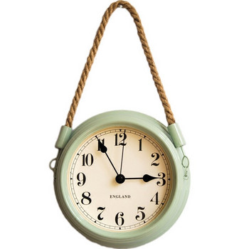 Скандинавски модерни минималистични часовници Стенен часовник Всекидневна Метални часовници от ковано желязо Творчески кварцов часовник Личност
