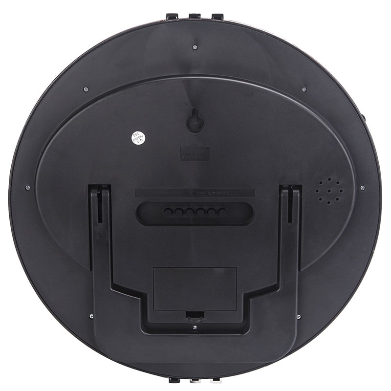 Hőmérséklet kijelző Digitális fali elektronikus óra LCD Moderne naptár LED konzol óra Mute Of Home Office Dekoráció