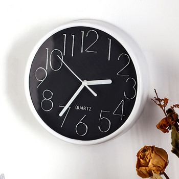 Модерен метален стенен часовник Всекидневна Кухня Творческа всекидневна Минималистична мода Водоустойчиви часовници Orologio Da Parete Decor