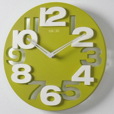 Kreativni stereo 3D digitalni zidni satovi Moderan dizajn Veliki zidni viseći kuhinjski sat Dekoracija za dnevni boravak