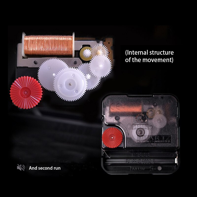 Vintage puidust seinakell Moodne disain Vintage maalähedane retrokell Kodukontori kohviku sisustus Kunst suur seinakell