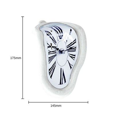 Kūstošais pulkstenis Sirreālistiski dekoratīvi pulksteņi Viesnīcu birojs Dzīvojamās istabas dekorēšana Amatniecība Guļamistabas plaukts Rakstāmgalds Māksla Rotājumi Dāvana