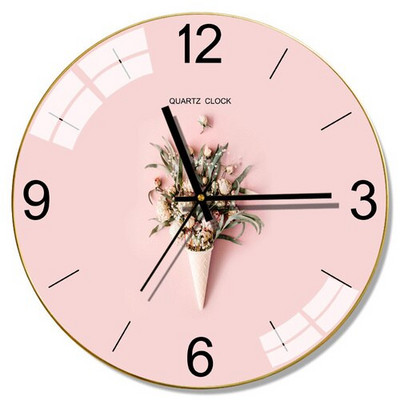 Csendes dekoratív asztali falióra Modern Design Hall Luxus Digitális Falióra Konyhai dekoráció Horloge Murale Falióra