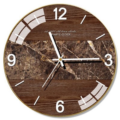 Csendes dekoratív asztali falióra Modern Design Hall Luxus Digitális Falióra Konyhai dekoráció Horloge Murale Falióra
