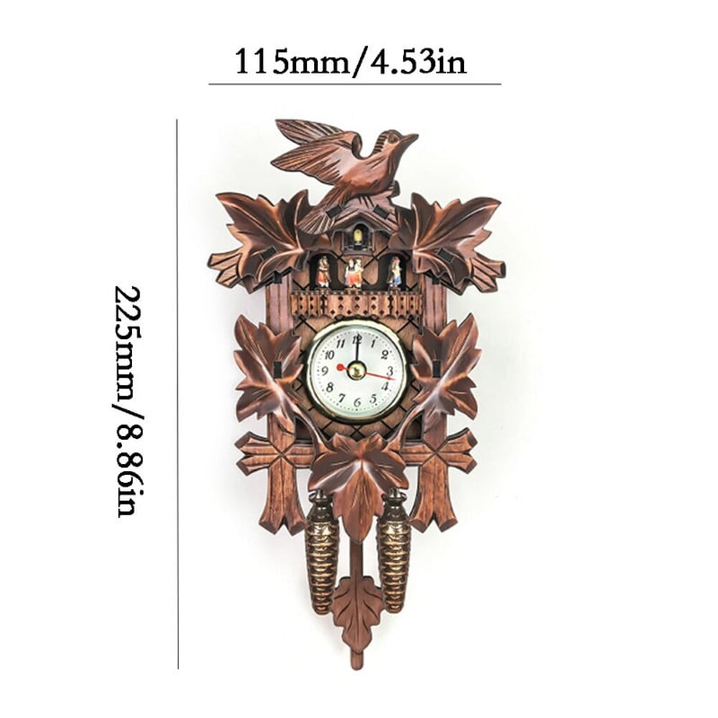 Seinakell Kägu Elutuba Lind Kägu Päevane äratuskell Kell Kaasaegsed lastekaunistused Kodu Puidust äratus