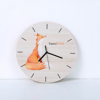Rajzfilm Állatok Egyszarvú Falióra Gyerekek Inga Csendes Reloj de Pared Babaszobákhoz Horloge Lakás dekoráció Nappali dekoráció