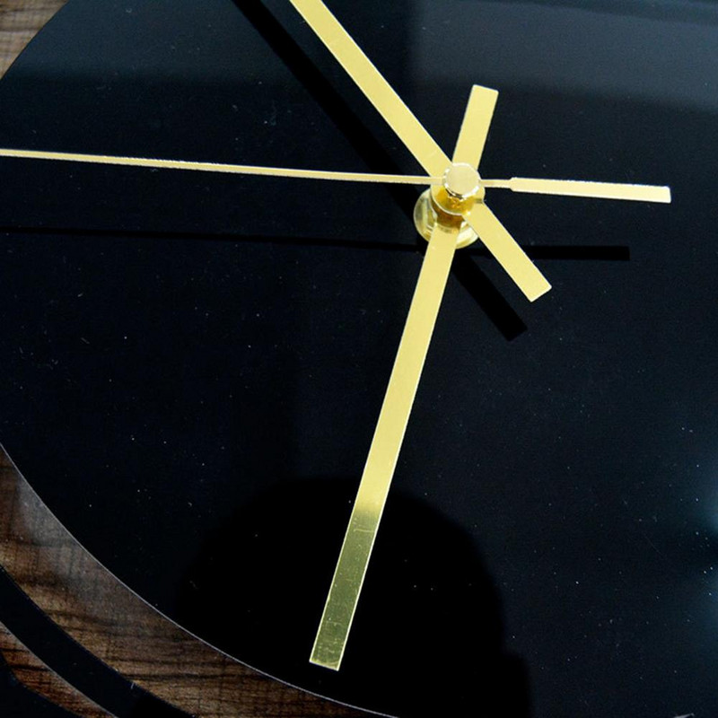 Falióra Szemet gyönyörködtető dekoratív akril nagy, modern 3D geometriai óra nappaliba