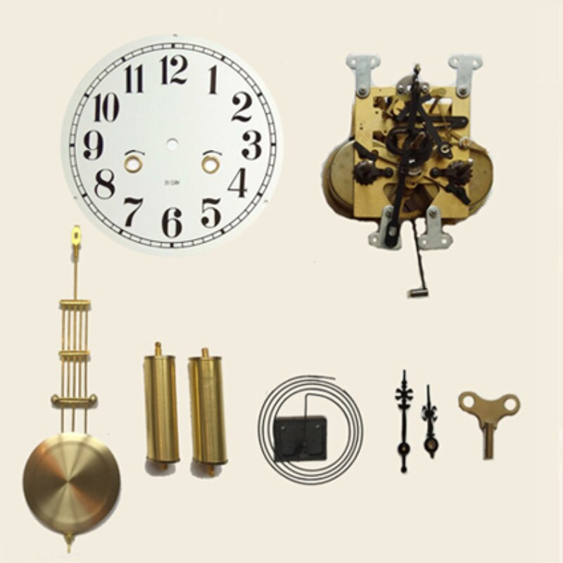 Fém Vintage óraszerkezet Falióra Tartozékok Retro mechanikus órajavítás Óramű Óraszerkezet Inga Háztartás