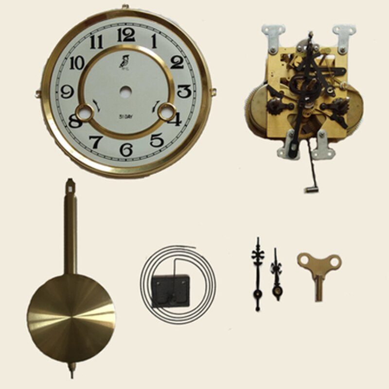 Fém Vintage óraszerkezet Falióra Tartozékok Retro mechanikus órajavítás Óramű Óraszerkezet Inga Háztartás