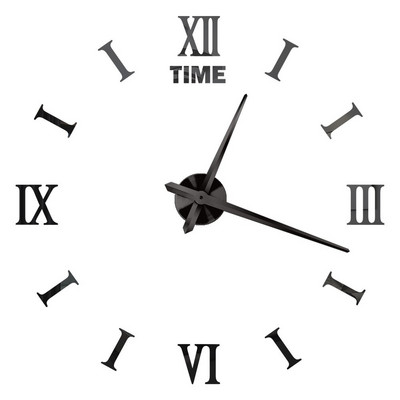 3D barkács falióra akril tükör matricák fali órák lakberendezéshez nappali kvarc tűs akasztós óra Europe Horloge