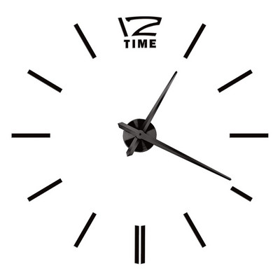 3D barkács falióra akril tükör matricák fali órák lakberendezéshez nappali kvarc tűs akasztós óra Europe Horloge