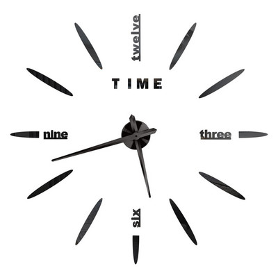 3D barkács falióra akril tükör matricák fali órák lakberendezéshez nappali kvarc tűs akasztós óra Europe Horloge