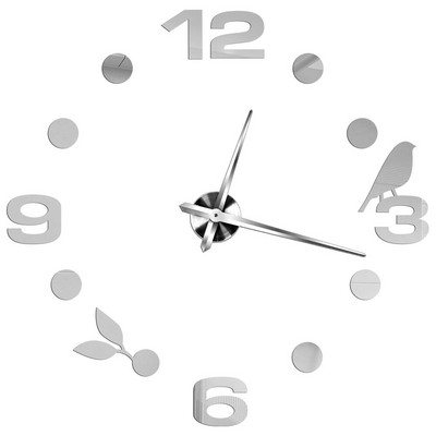 3D barkács falióra akril tükör matricák fali órák lakberendezéshez nappali kvarc tűs akasztós óra Europe Horloge