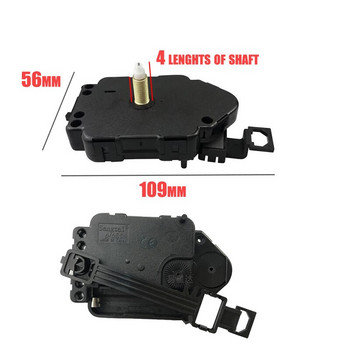 DIY Clock Movement Pendulum Reloj De Pared with Creative Red Hands for Clockwork Replacement Silent Mechanism Διακόσμηση σπιτιού