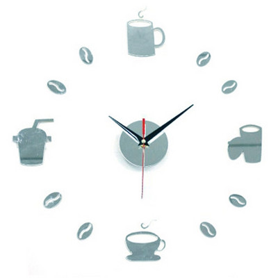 4 Színes falióra kvarc óra reloj de pared modern design nagy dekoratív órák Európa akril matricák nappali klok