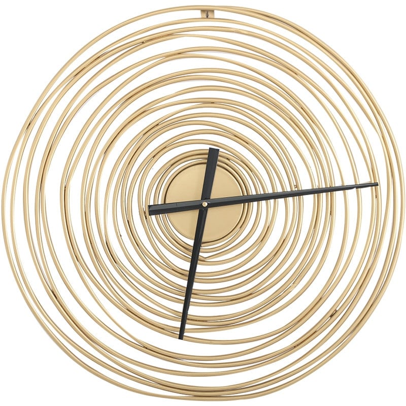 Évgyűrű Otthon Fali dekoráció Óra Rövid dizájn Modern Kreatív Csendes Orologio Parete Art Dekorációs Szalon Nappali Iroda