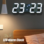 LED skaitmeninis žadintuvas Sieninis laikrodis Stalinis snaudimo laikrodžiai Kalendorius Termometras Elektroninis skaitmeninis laikrodis Svetainės dekoras