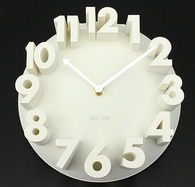 4 spalvų apvalus sieninis laikrodis mada modernaus meno dekoratyvinis namų laikrodis varpas Puikus 3D namų dekoras Geriausia kaina Nemokamas pristatymas 0603