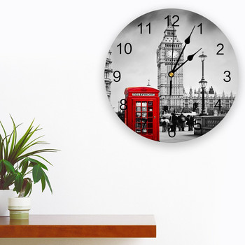 Tower Of London Uk Big Ben 3D стенен часовник Модерен дизайн Кратка декорация за всекидневна Кухненски часовник Художествен стенен часовник Домашен декор