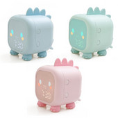 LED žadintuvas Mielas dinozaurų skaitmeninis žadintuvas vaikams prie lovos laikrodis Vaikų miego treneris Wake Up Night Light Relojes