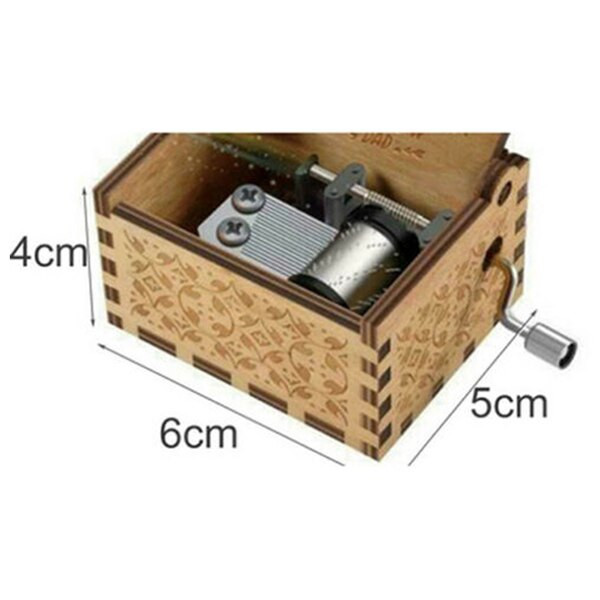 Minu naisele Graveeritud puidust muusikakarp Aastapäeva kingitused Ystävänpäivä Kingitus sünnipäevaks