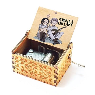 Isabella`s Lullaby Glazbena tema iz animea The Promised Neverland Music Box TPN Fans Tiny Hand Crank Musical Box