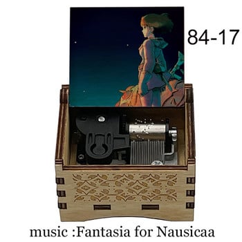 Μουσικό κουτί Fantasia for Nausicaa NAUSICAA of the Valley of the Wind φιλενάδα Χριστούγεννα Γενέθλια πρωτοχρονιά Δώρο διακόσμηση γραφείου