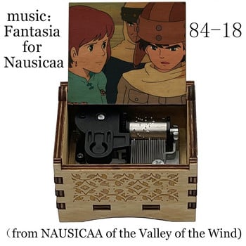 Μουσικό κουτί Fantasia for Nausicaa NAUSICAA of the Valley of the Wind φιλενάδα Χριστούγεννα Γενέθλια πρωτοχρονιά Δώρο διακόσμηση γραφείου