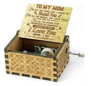 Gravirana glazbena kutija - Ti si moje sunce, poklon za mamu od kćeri - Volim te mama
