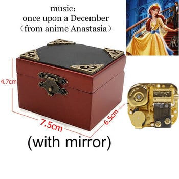 Anastas Once Upon a December Music Box Vintage Mechanism Musical Box Wind Up kids Δώρο για τα χριστουγεννιάτικα γενέθλια του Αγίου Βαλεντίνου