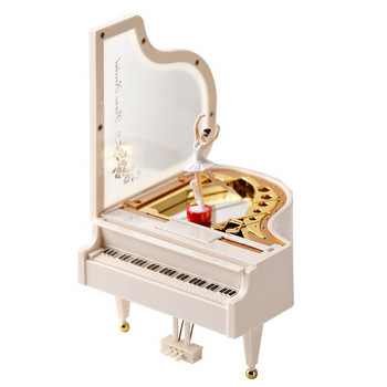 Music Box Κλασική γραφομηχανή Μοντέλο Music Box Ξύλινο μεταλλικό αντίκες μουσικά κουτιά Παιχνίδια Διακόσμηση σπιτιού Χριστουγεννιάτικο δώρο γενεθλίων