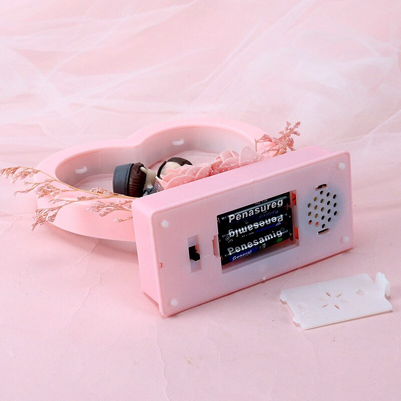 Lány szív zenedoboz fényekkel csillag éjszakai fény Romantikus szoba dekoráció születésnapi ajándék