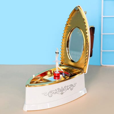 Kreativna jednostavna, moderna plastična glazbena kutija u obliku klavira Ukrasi za prijateljskog para Rođendanska djevojka Poklon Rotirajuća glazbena kutija u obliku glazbe