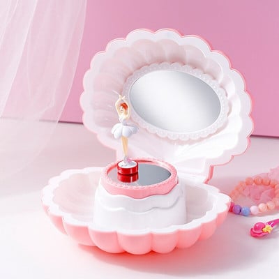 Kreativna jednostavna, moderna plastična glazbena kutija u obliku klavira Ukrasi za prijateljskog para Rođendanska djevojka Poklon Rotirajuća glazbena kutija u obliku glazbe