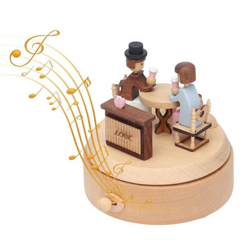 Musical Box Music Melody Box Desktop για την Ημέρα του Αγίου Βαλεντίνου Δώρο για διακόσμηση σπιτιού