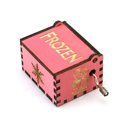 Fa kézi forgattyús zenedoboz DavyJones téma Musical dobozok Queen You My Sunshine születésnapi karácsonyi ajándék