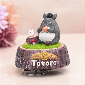 Gyanta Rajzfilm Totoro Forgó Zenés Box Klasszikus Találkozó Boldogság Szomszédom Totoro Figura Artware Születésnapi ajándék