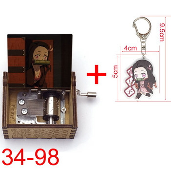 demon slayer Kamado Nezuko Qute Carved print gurenge музика тема Hand Wood Music Box Момичета приятелка cosplay фенове приятели