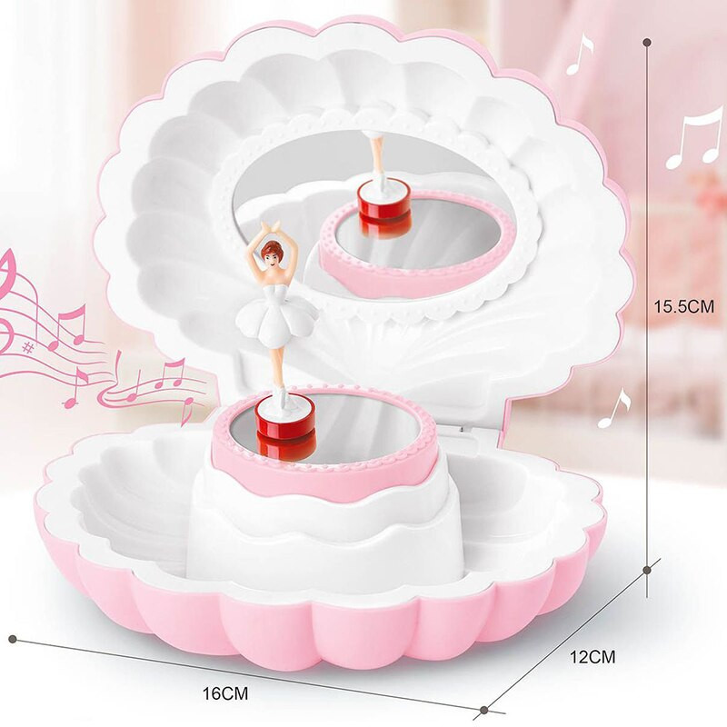Cutie muzicala Balerina, Cutie de bijuterii, Cadou de aniversare pentru iubita, Decor pentru casa, Decoratiuni de Craciun pentru casa