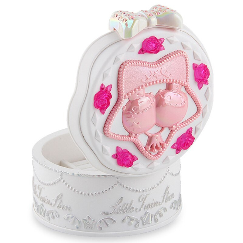 Mergaičių muzikinės papuošalų dėžutės Balerina besisukanti muzikinė dėžutė gramofoniniai žaislai vaikams Vaikai gimtadienio dovanos balta