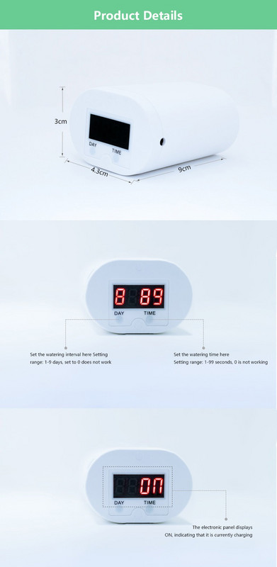 8/4/2 Head Αυτόματη αντλία ποτίσματος Ελεγκτής Λουλούδια Φυτά Αρχική Συσκευή καταιονισμού στάγδην άρδευσης Σύστημα χρονοδιακόπτη αντλίας εξωτερικού χώρου