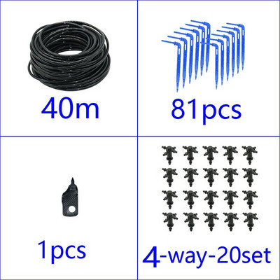 Arrow Dropper 2/4-way Drip Arrow Sustav 2L 4L 8L Emitter Navodnjavanje Sustav za navodnjavanje za lonac Vrtni staklenik 20set