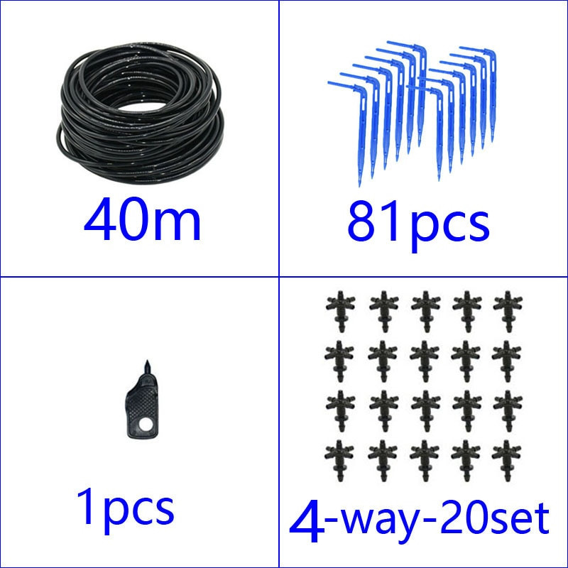 Arrow Dropper 2/4-way Drip Arrow Sustav 2L 4L 8L Emitter Navodnjavanje Sustav za navodnjavanje za lonac Vrtni staklenik 20set