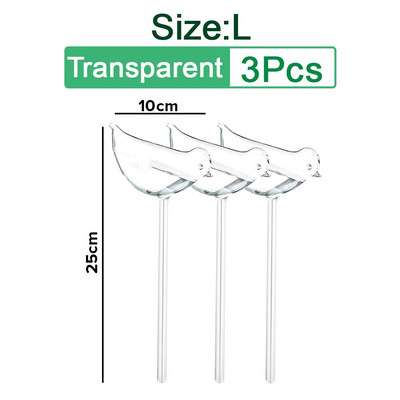 3/6/10 tk Automaatne taime isekastmise pirnid kastmisgloobused plastpallid aiataimede veeseade tilgakastmissüsteem
