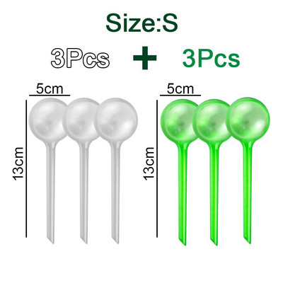 Becuri automate pentru udarea plantelor Bile pentru udare automată a casei, grădină, cutie de apă pentru flori, dispozitiv pentru plante de apartament, sistem de irigare prin picurare
