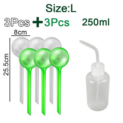 Becuri automate pentru udarea plantelor Bile pentru udare automată a casei, grădină, cutie de apă pentru flori, dispozitiv pentru plante de apartament, sistem de irigare prin picurare