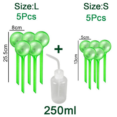 Becuri automate pentru udarea plantelor Bile pentru udare automată a casei, grădină, cutie de apă pentru flori, dispozitiv pentru plante de apartament, sistem de irigare prin picurare