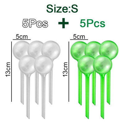 Becuri automate pentru udarea plantelor Bile pentru udare automată a casei, grădină, cutie de apă pentru flori, dispozitiv pentru plante de apartament, sistem de irigare prin picurare