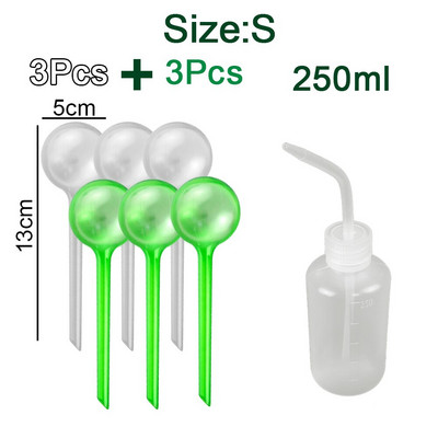 Becuri automate pentru udarea plantelor Bile pentru udare automată a casei, grădină, cutie de apă pentru flori, dispozitiv pentru plante de apartament, sistem de irigare prin picurare